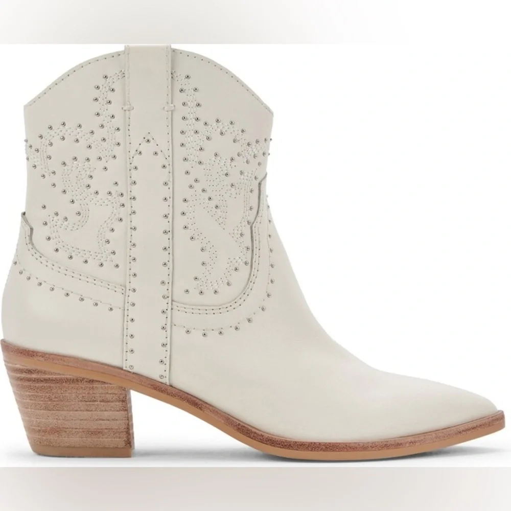 (LIKE NEW) Dolce Vita Solow Stud Western Boot Size 8.5 (NWOT) Never worn. - Picture 3 of 11